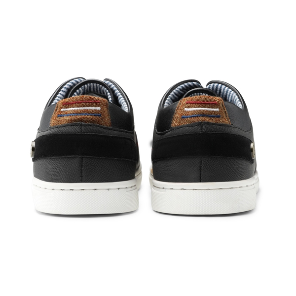 Men's Modern Casual Fashion Sneakers - BLACK - 5
